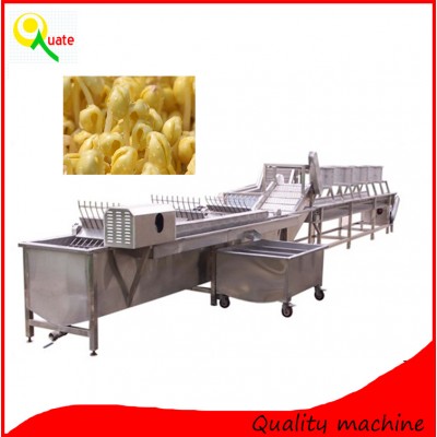 Stainless steel automatic vibration sheller machine for shelling soybean sprouts and mung bean sprouts