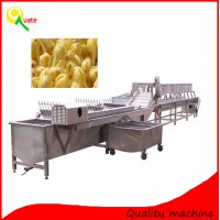 Stainless steel automatic vibration sheller machine for shelling soybean sprouts and mung bean sprouts