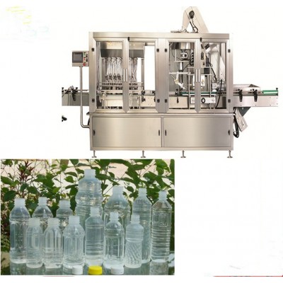 Full automatic bottled edible oil filling machinery / line