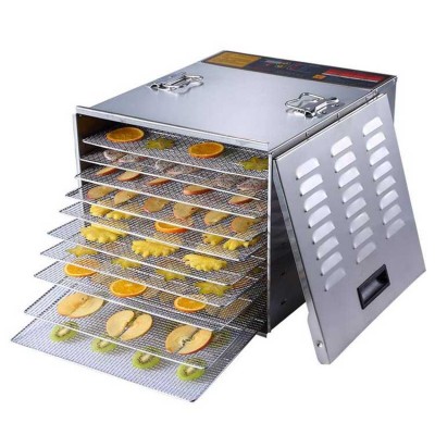 Square digital fruit dehydrator machine 10 layer